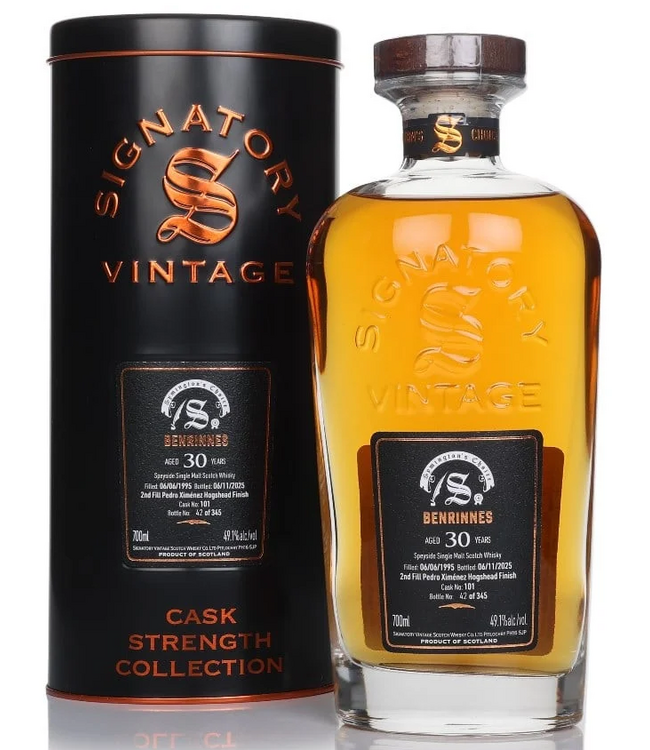 Benrinnes 30 Years Old 1995 Symington's Choice Cask 101 0,70 ltr 49,1%