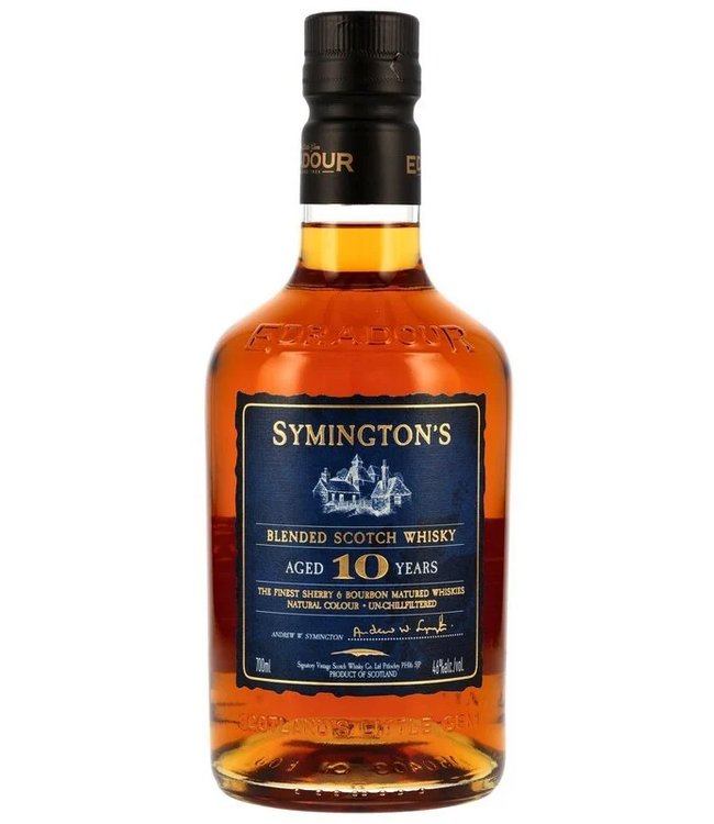 Edradour Symington's 10 Years Old Blended Scotch 0,70 ltr 46%