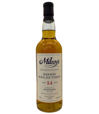Speyside 14 Years Old 2010 Milroy's 0,70 ltr 51,5%