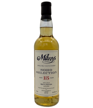 Ben Nevis Ben Nevis 15 Years Old 2010 Milroy's 0,70 ltr 51,3%