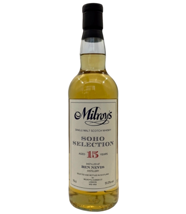 Ben Nevis 15 Years Old 2010 Milroy's 0,70 ltr 51,3%