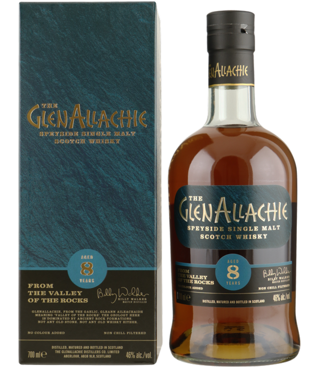 Glenallachie 8 Years Old 0,70 ltr 46%