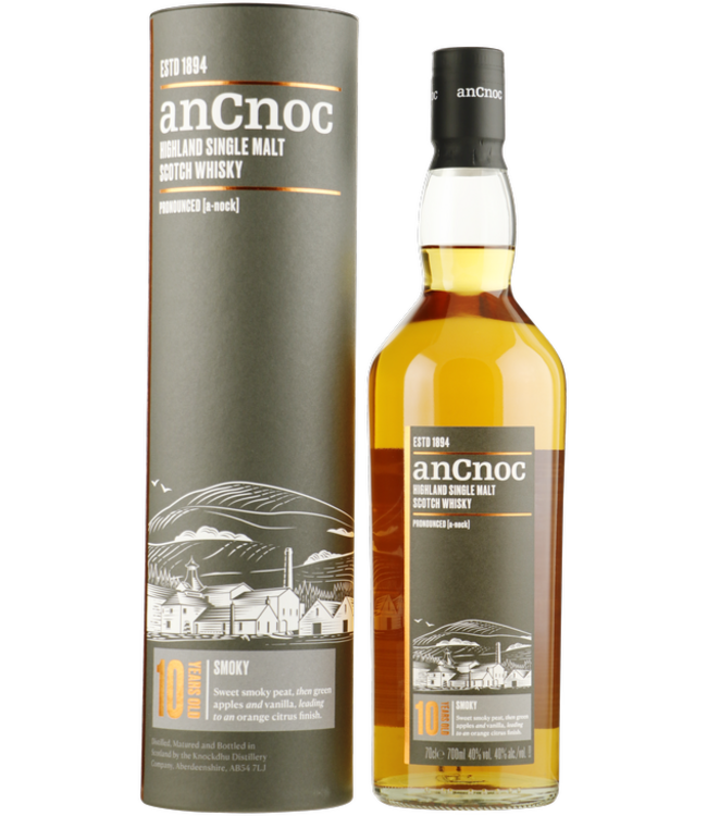 An Cnoc 10 Years Old Peated 0,70 ltr 40%