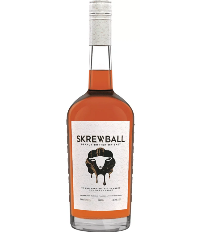Skrewball Original Peanut Butter Whiskey 0.70 ltr 35%