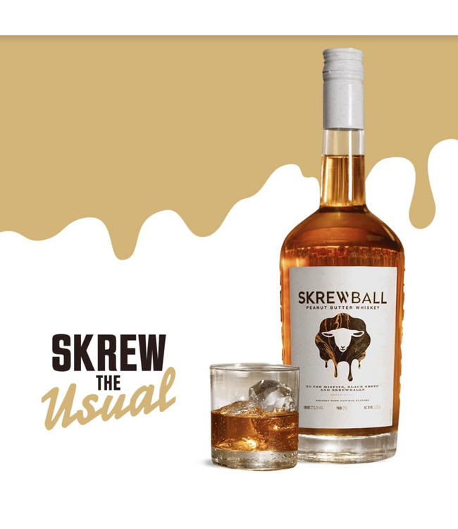 Skrewball Original Peanut Butter Whisky 0,70 ltr 35%