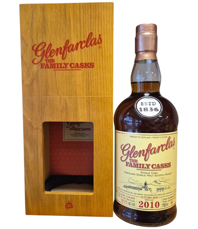 Glenfarclas Family Casks 2010 Autumn Release 2025 Cask 531 0,70 ltr 59,2%