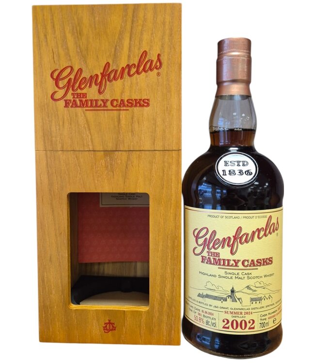 Glenfarclas Family Casks 2002 Summer Release 2024 Cask 3327 0,70 ltr 50,8%