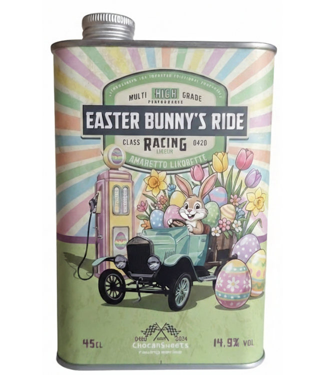 Jerrycan Easter Bunny's Ride Amaretto 0,45 ltr 14,9%