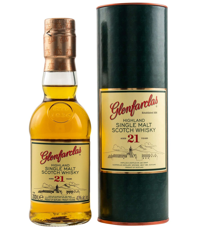 Glenfarclas 21 Years Old 0,20 ltr 43%