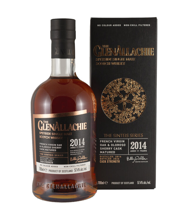 Glenallachie 2014 Sinteis French Virgin Oak & Oloroso 0,70 ltr 57,4%