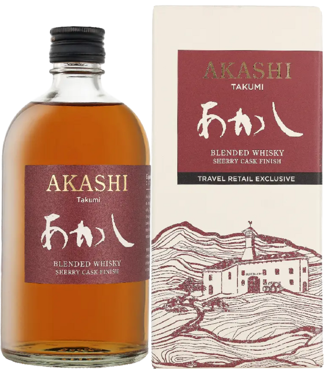 Akashi Takumi Sherry Cask Finish 0,50 ltr 40%