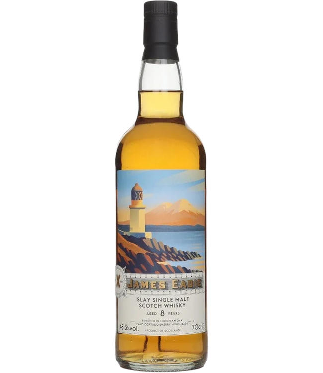 Caol Ila 8 Years Old James Eadie 0,70 ltr 48,3%