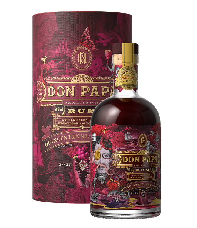 Don Papa Port Quincentennial 2025 Release 0,70 ltr 50%