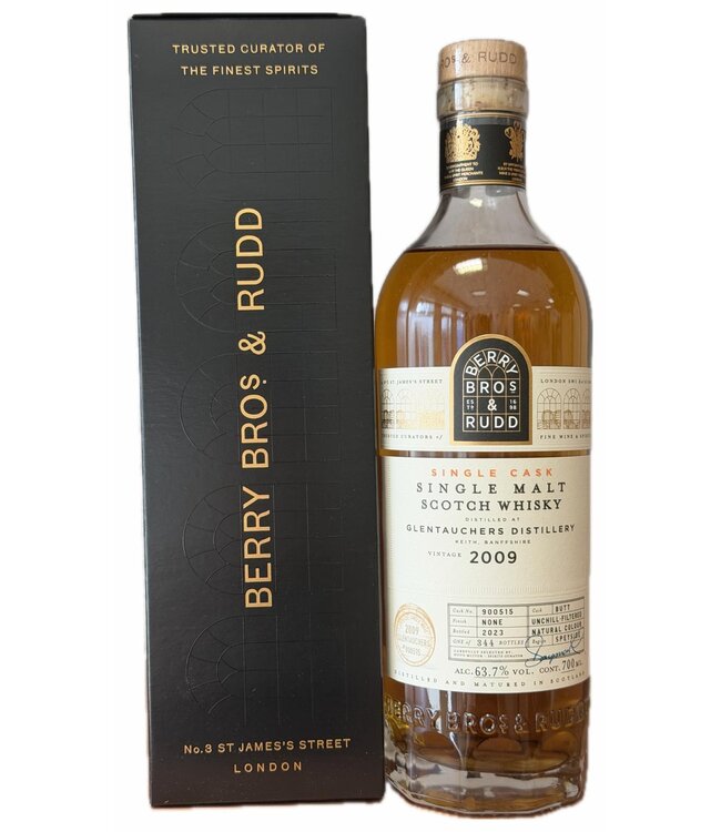 Glentauchers 14 Years Old 2009 Berry Bros & Rudd 0,70 ltr 63,7%