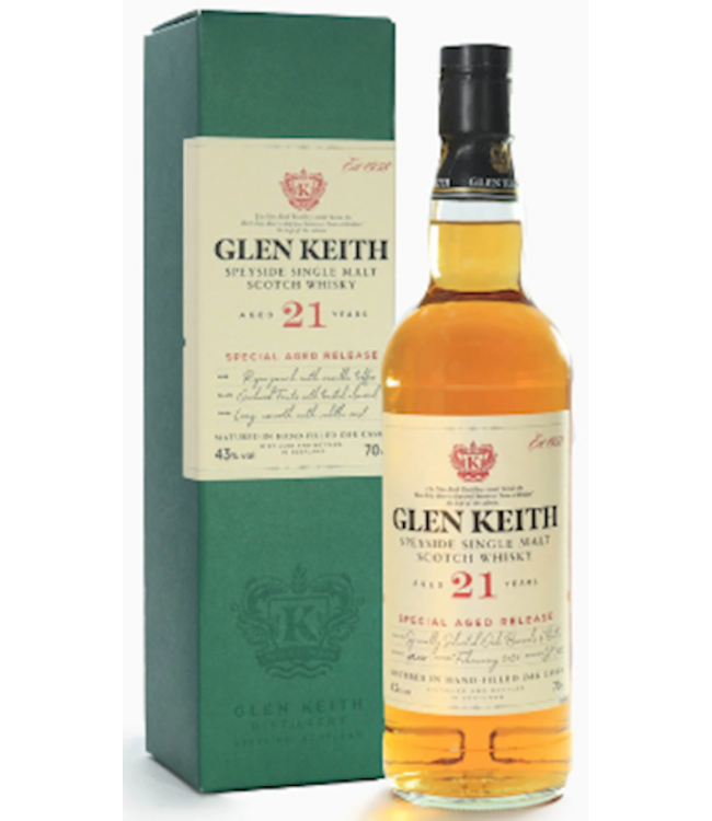 Glen Keith 21 Years Old 0,70 ltr 43%