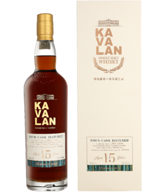 Kavalan Kavalan 15 Years Old Four Cask Matured 0,70 ltr 43%