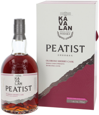Kavalan Kavalan Peatist Oloroso Sherry Cask 0,70 ltr 57,1%