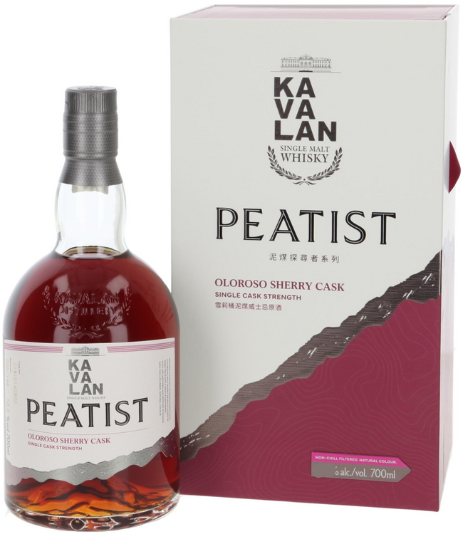Kavalan Peatist Oloroso Sherry Cask 0,70 ltr 57,1%