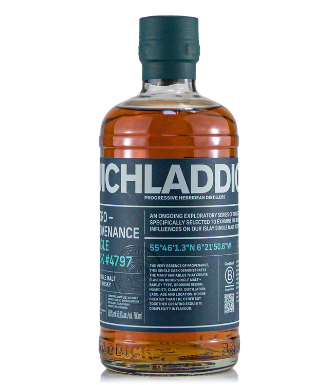 Bruichladdich Micro Provenance Single Cask 4797 0,70 ltr 56,8%