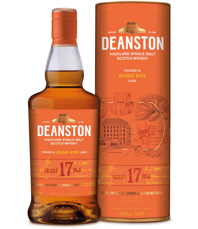 Deanston 17 Years Old Orange Wine Cask 0,70 ltr 53,6%