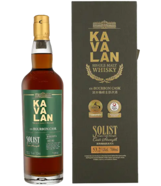 Kavalan Kavalan Solist ex-Bourbon Cask 0,70 ltr 53,2%