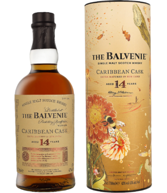 Balvenie Balvenie 14 Years Old Caribbean Cask Victo Ngai Edition 0,70 ltr 43%