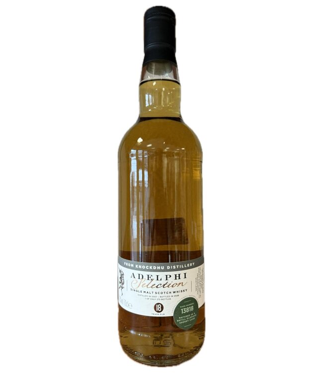 Adelphi Knockdhu 18 Years Old 2007 0,70 ltr 56,2%