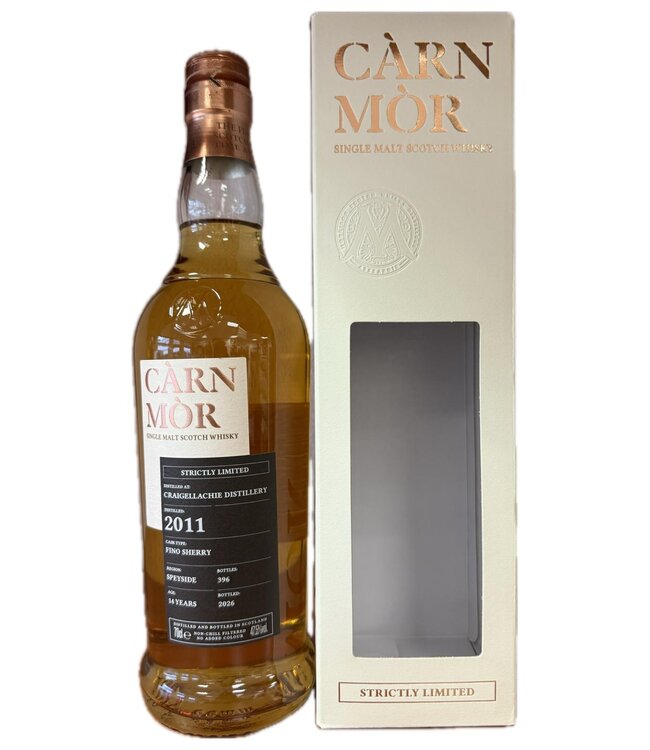 Craigellachie 14 Years Old 2011 Carn Mor Single Cask 0,70 ltr 47,5%