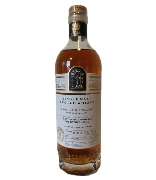 Caol Ila 15 Years Old 2010 Berry Bros & Rudd For Craft Spirits 0,70 ltr 56,2%