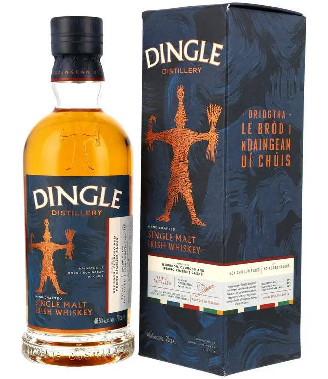 Dingle Single Irish Malt Bourbon Oloroso PX Casks 0,70 ltr 46,5%