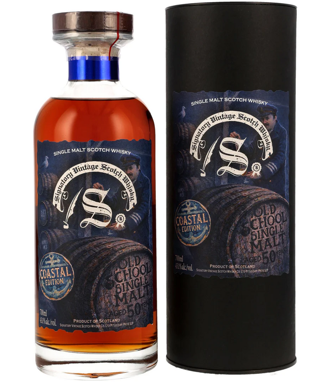 Signatory Vintage Old School Single Malt 50 Years Old Coastal Edition 0,70 ltr 43,3%
