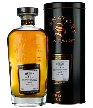 Benriach Benriach 2015 Signatory Cask Strength Cask 104 0,70 ltr 58,5%