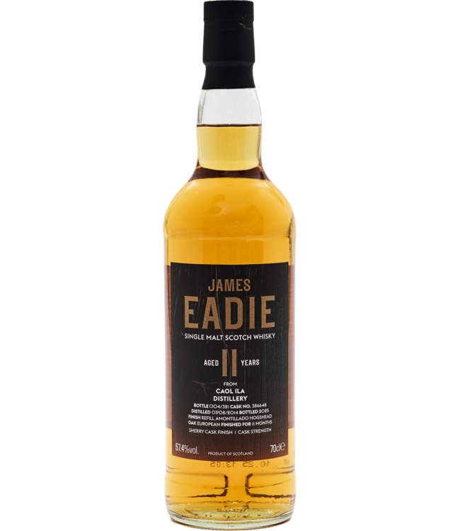 Caol Ila 11 Years Old 2014 James Eadie 0,70 ltr 57,4%