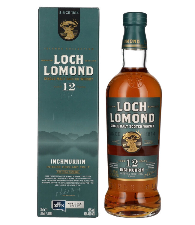 Loch Lomond Inchmurrin 12 Years Old 0,70 ltr 46%