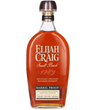 Elijah Craig Elijah Craig Barrelproof 0,70 ltr 62,8%