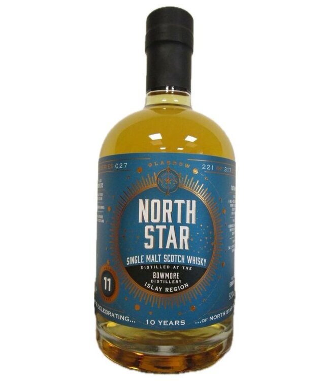 Bowmore 11 Years Old 2015 North Star Spirits 0,70 ltr 57,9%