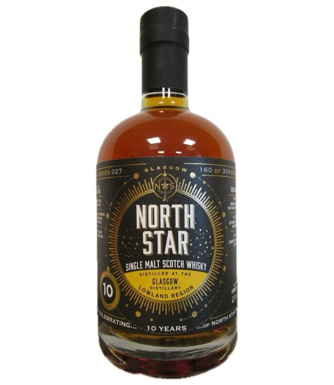 Glasgow Distillery 10 Years Old 2015 North Star Spirits 0.70 ltr 62.9%