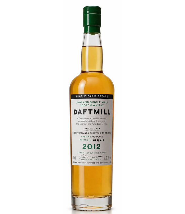 Daftmill 2012 Single Cask For Craft Spirits Company 0,70 ltr 57,3%