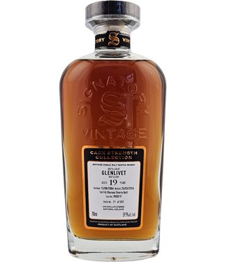 The Glenlivet Glenlivet 19 Years Old 2006 Signatory Cask Strength Cask 900819 0,70 ltr 59,9%