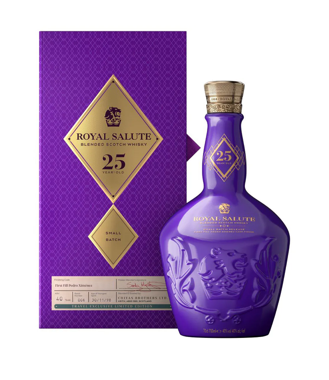 Chivas Regal 25 Years Old Batch #6 0,70 ltr 40%