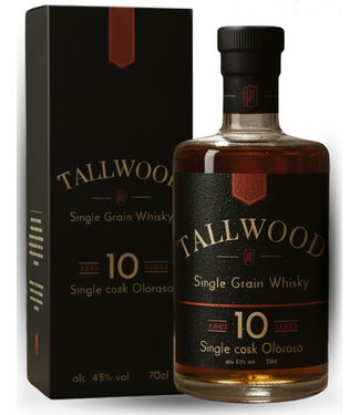 Tallwood Tallwood 10 Years Old Single Grain Whisky 0,70 ltr 45%