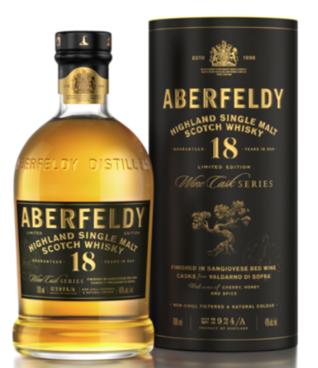 Aberfeldy 18 Years Old Sangioves Wine Cask 0,70 ltr 46%