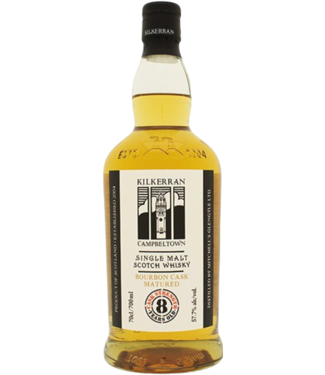 Kilkerran 8 Years Old Bourbon Cask Matured 0,70 ltr 57,7%