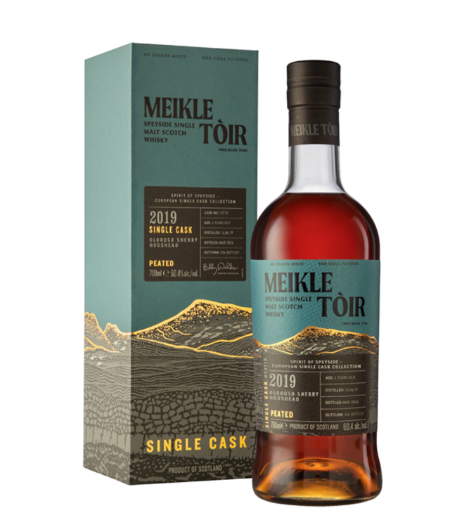 Meikle Toir 6 Years Old Single Cask 2019 0,70 ltr 60,4%