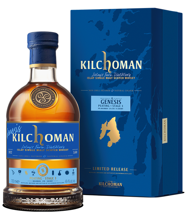 Kilchoman Peating Stage 3 0,70 ltr 49,4%