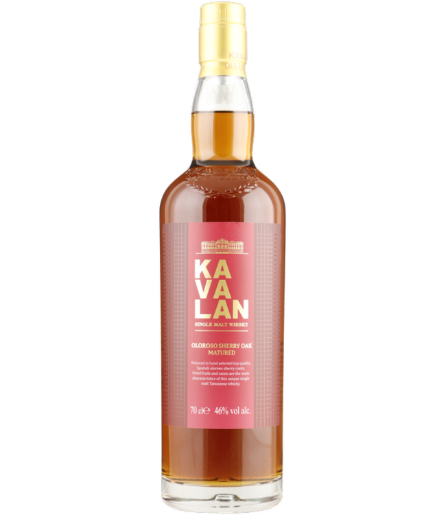 Kavalan Oloroso Sherry Oak Matured 0,70 ltr 46%