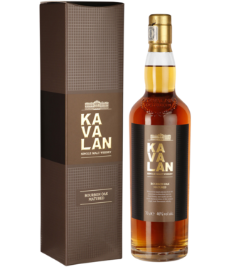 Kavalan Kavalan Bourbon Oak Matured 0,70 ltr 46%