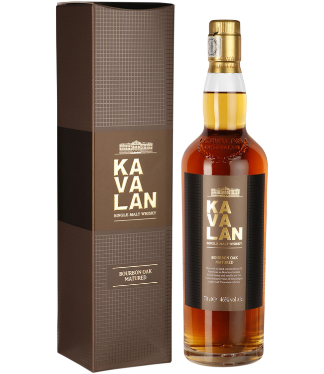 Kavalan Bourbon Oak Matured 0,70 ltr 46%