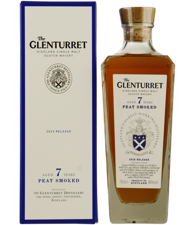 Glenturret 7 Years Old Peated 2025 Release 0,70 ltr 46%