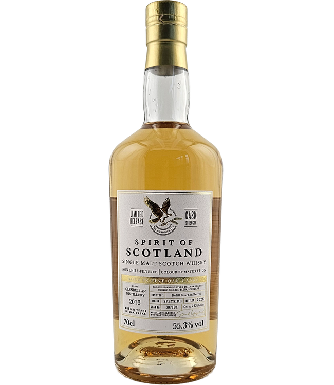 Glendullan 12 Years Old 2013 Spirit Of Scotland 0,70 ltr 55,3%